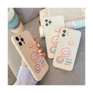 KERZZIL Lindo patrón de sonrisa compatible con iPhone 12_2