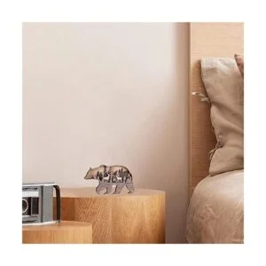 Decoración de pared rústica de animales del bosque_5