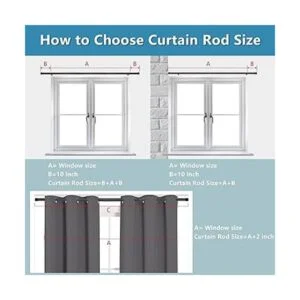 Barras de cortina para ventanas de 30 a 62 pulgadas juego_6
