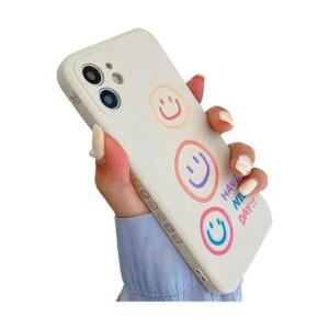 KERZZIL Lindo patrón de sonrisa compatible con iPhone 12_1