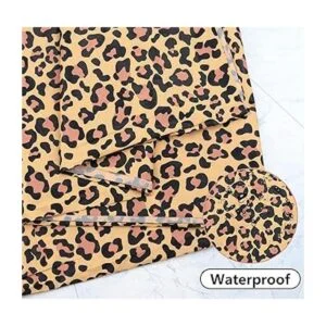 5 fundas de mesa de leopardo mantel con estampado de_5