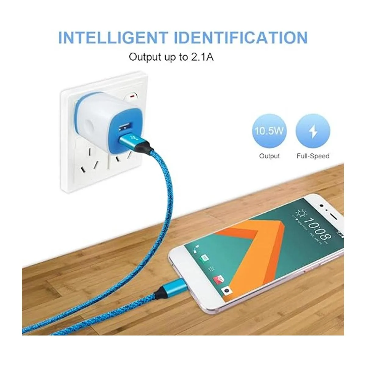 Cargador rápido tipo C cable de carga rápida cable de_6