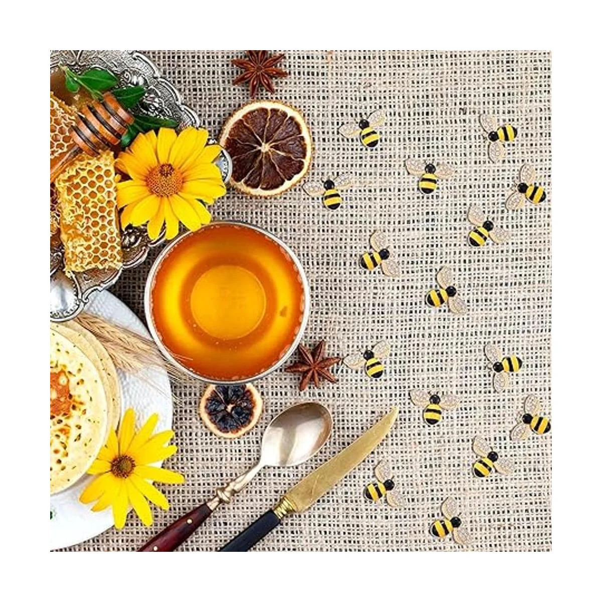 50 dijes de abeja de Navidad adornos de abeja adornos de_6