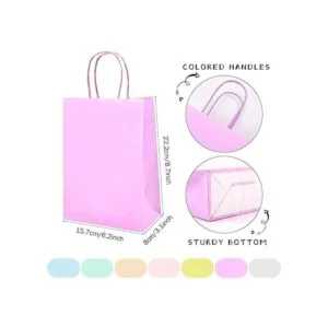 MAMUNU 28 bolsas de regalo de recuerdo de fiesta con asas_2