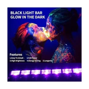 Barra de luz LED negra mejorada de 36 W luz de inundación_4