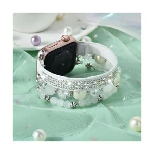 CAGOS Pulsera de abalorios compatible con Apple Watch_2