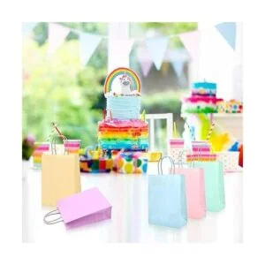 MAMUNU 28 bolsas de regalo de recuerdo de fiesta con asas_5