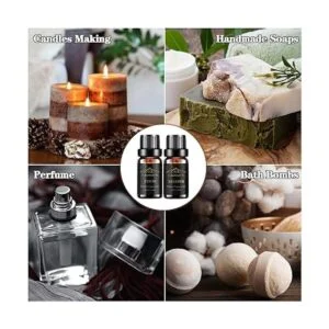 Juego de aceites esenciales aromas para hombres kit de_5
