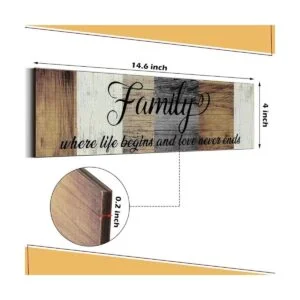 3 letreros de This is Us rústicos para decoración del_3