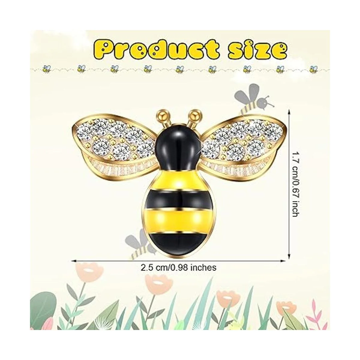 50 dijes de abeja de Navidad adornos de abeja adornos de_2