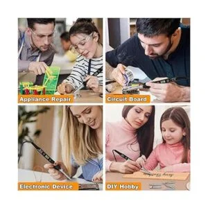 Kit de soldador electrónico 80 W LCD de temperatura_6