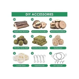 KATUMO Juguetes para masticar conejo juguetes para_2