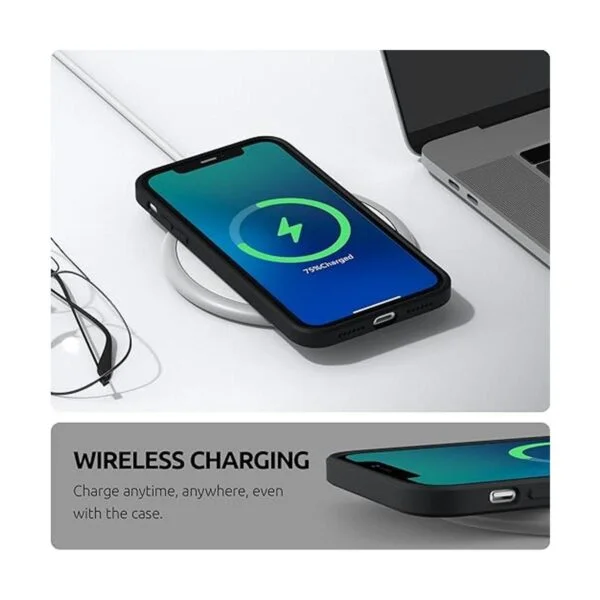 SURPHY Funda de silicona cuadrada compatible con iPhone 11_7