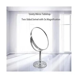 PINKZIO Espejo de maquillaje de mesa espejo de aumento de_5