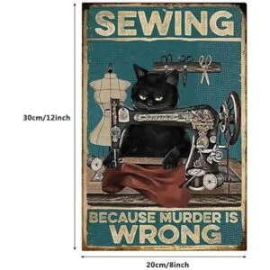 Letrero de metal para decoración de pared con diseño de_2