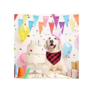 Gofshy Bandanas para perro 6 unidades regalos para_6