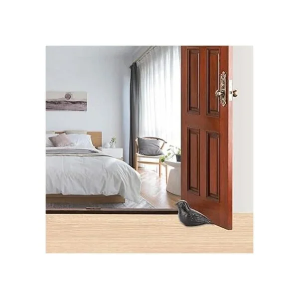 Sumnacon Tope de puerta de hierro fundido para pájaros_2