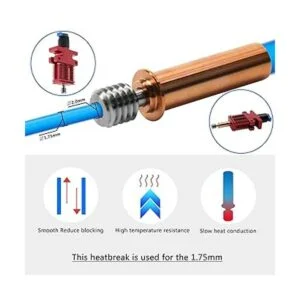 Actualización CR6 SE todo metal bimetálico Heatbreak cobre_4