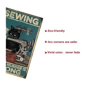 Letrero de metal para decoración de pared con diseño de_3