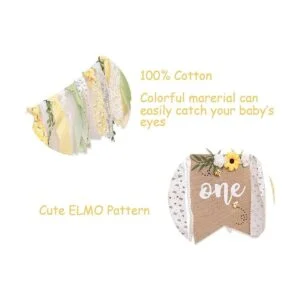 Banner para silla alta con tema de abeja de primer_7