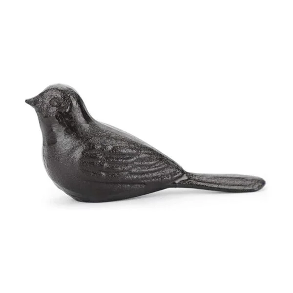 Sumnacon Tope de puerta de hierro fundido para pájaros_1