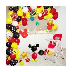 JULLIZ Kit de guirnalda de globos de Mickey Mouse 142_4