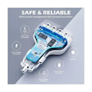 SUNDA Cargador rápido USB de 48 W9.6 A adaptador de_2