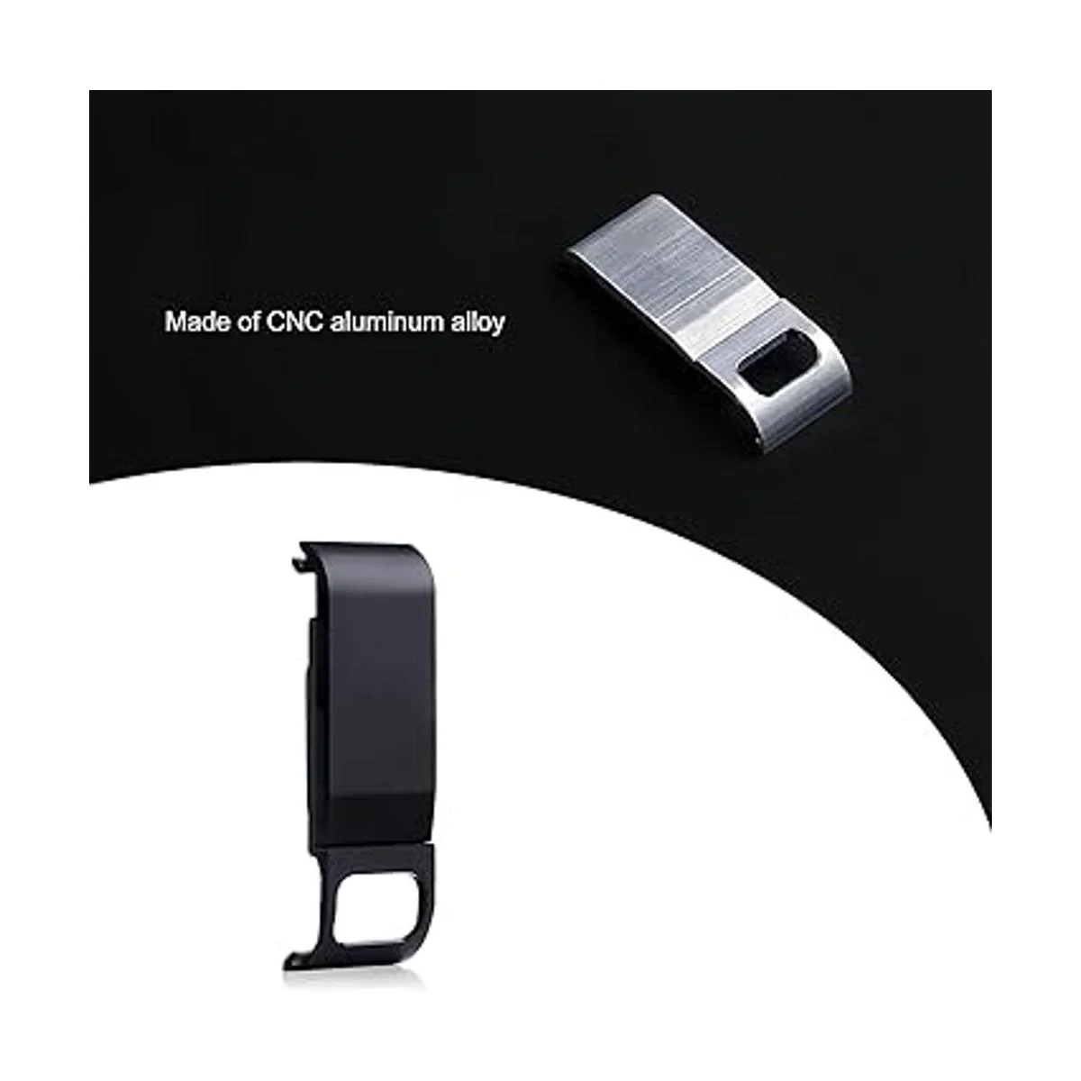 SOONSUN Cubierta de puerta lateral de aluminio para GoPro_6