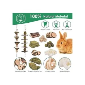KATUMO Juguetes para masticar conejo juguetes para_4