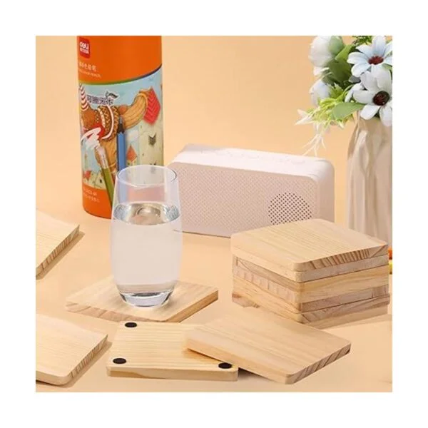 GOH DODD Paquete de 12 posavasos de madera sin terminar_4
