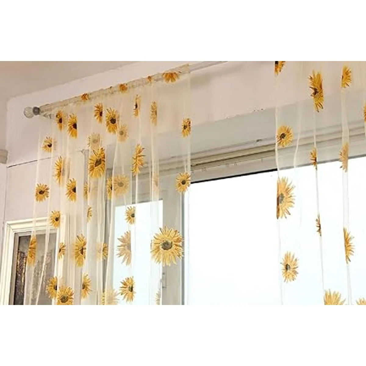 Wirhlly 2 cortinas de girasol para decoración de cocina_3