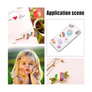 SUNNYCLUE 80 piezas de 8 estilos de unicornio con temática_6