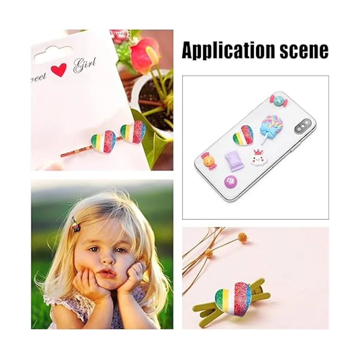 SUNNYCLUE 80 piezas de 8 estilos de unicornio con temática_6