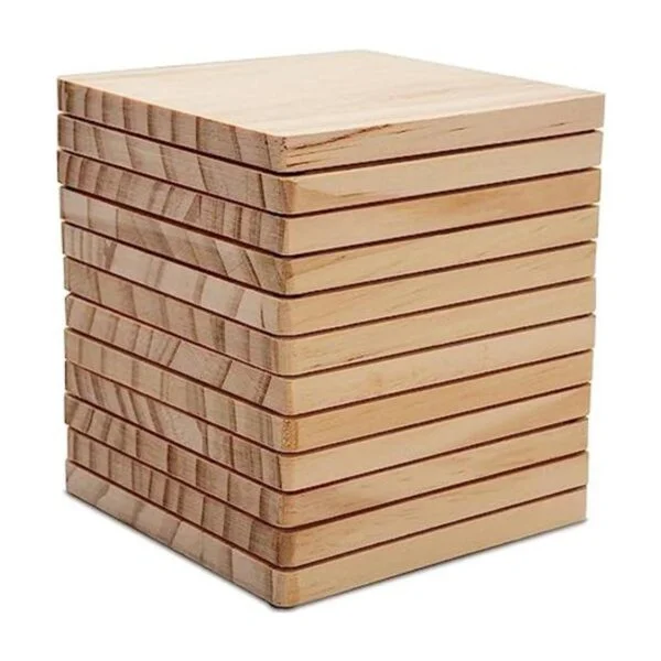 GOH DODD Paquete de 12 posavasos de madera sin terminar_1