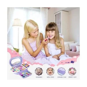 Tomons Kit de maquillaje para niñas Real no tóxico_4