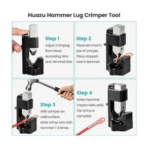 Herramienta crimpadora de martillo Huazu para crimpadoras_3