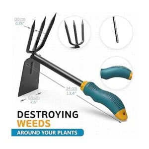 Juego de herramientas de jardinería de acero aleado juego_3