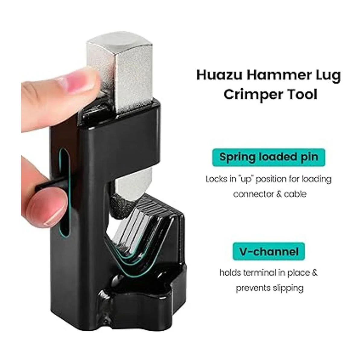 Herramienta crimpadora de martillo Huazu para crimpadoras_2