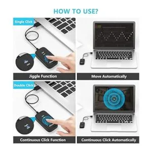 Cloudeck Mouse Jiggler indetectable mouse USB para_6