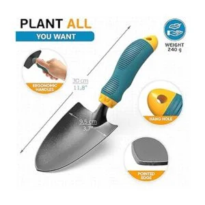 Juego de herramientas de jardinería de acero aleado juego_5