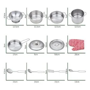 Yellora Juego de juegos de cocina ollas y sartenes_4