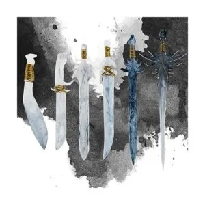 Nearockle Moldes de resina con alambre dorado para_5