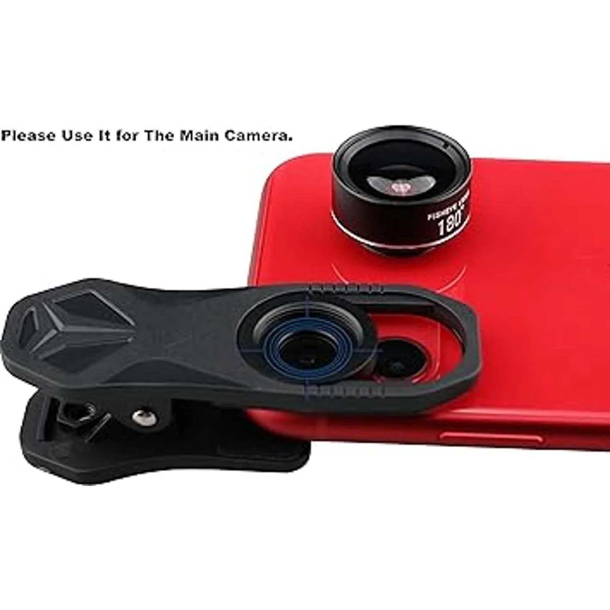 Lente ojo de pez de 180 para iPhone Samsung Pixel_4