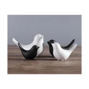 Fannuoncc Estatuas de pájaros de animales pequeños_5