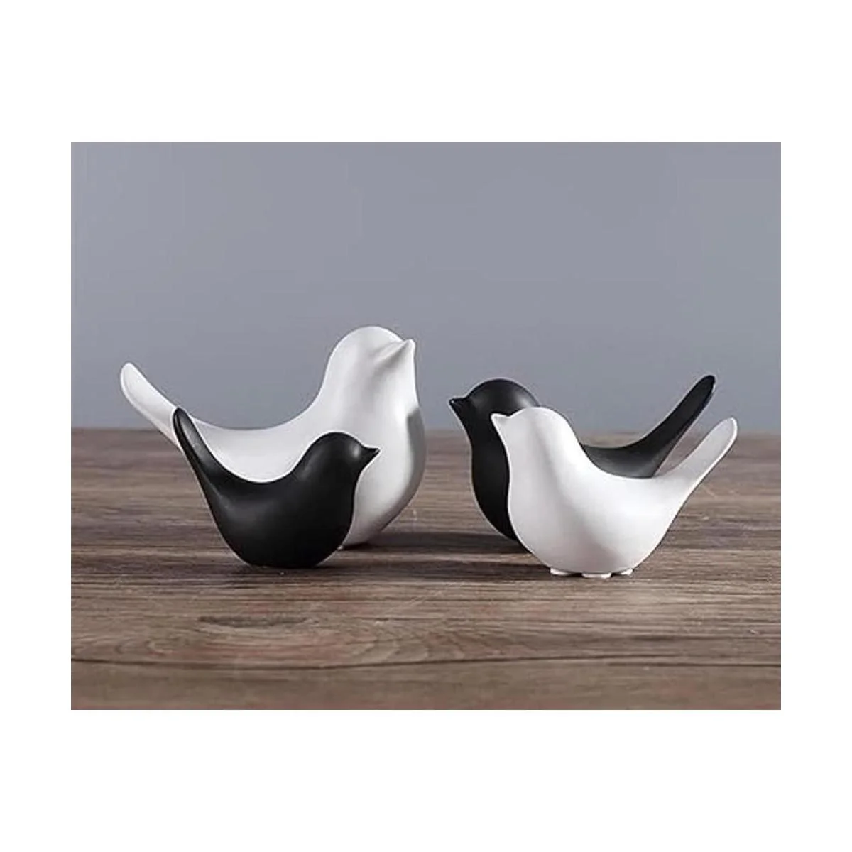 Fannuoncc Estatuas de pájaros de animales pequeños_5