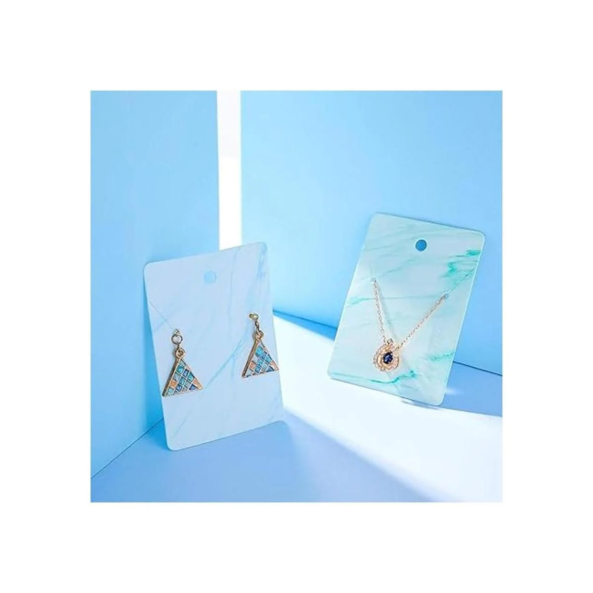 Juego de 800 tarjetas para aretes diseño de mármol 200_6