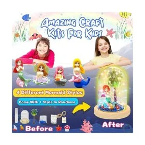 YOFUN Haz tu propia luz nocturna de sirena regalos de_3