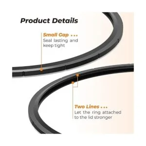 Paquete de 2 anillos de sellado de latas a presión 09985 y_5