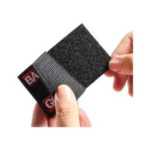 VISCAL Paquete de 20 parches tácticos de moral con cierre_4