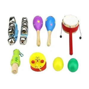 Instrumentos musicales para niños pequeños 9 piezas de_2